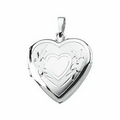 Sterling Silver Heart Shaped Locket